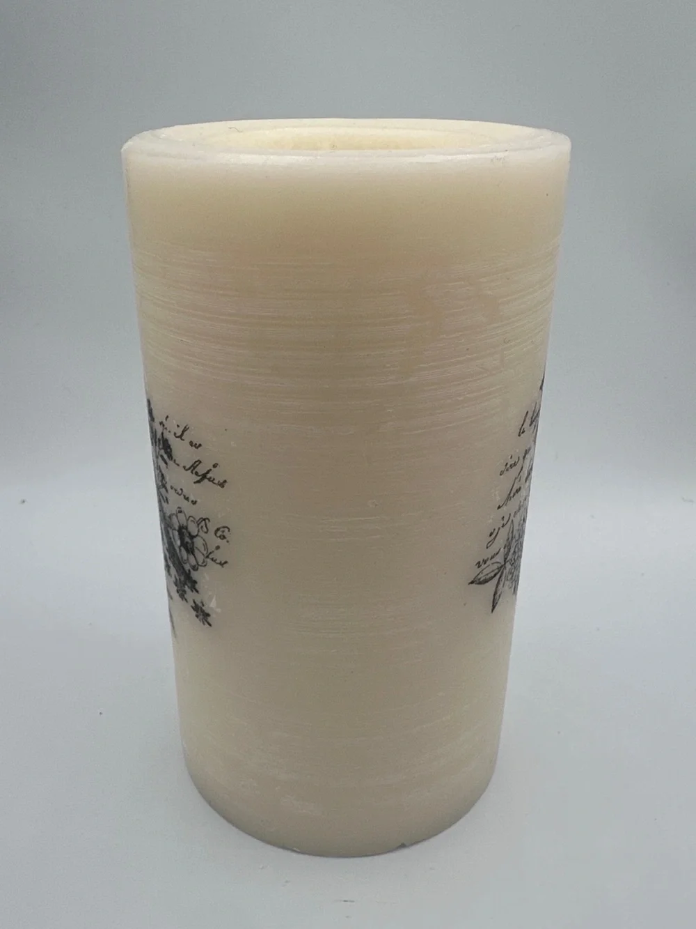 Unbranded Cream Decorative 7” Tall Bird Classic Pillar Candle